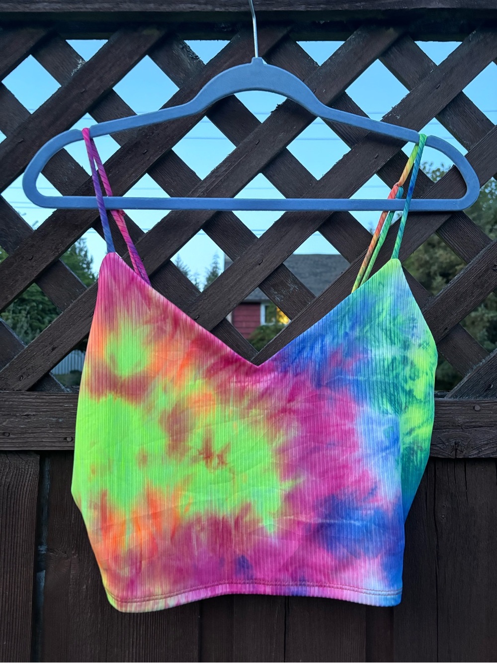 Mesmerizing Tie-Dye Crop Top XL